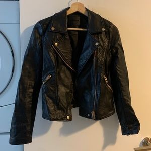 Vegan biker jacket